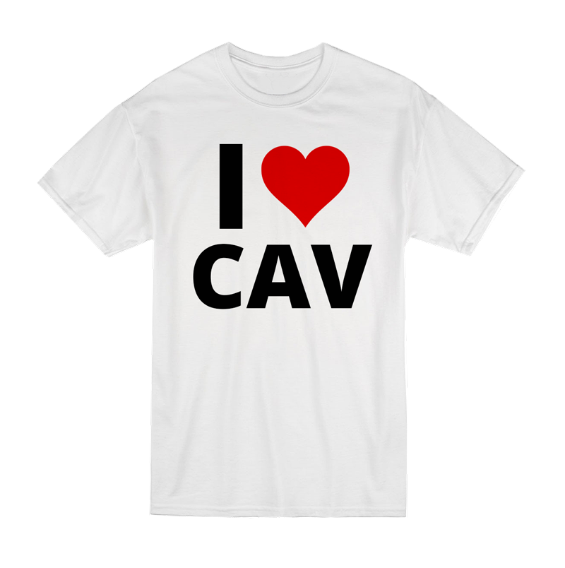 Camiseta I love CAV 1